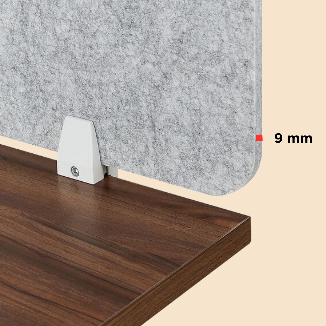 Timber Acoustics Acoustic Desk Divider, Office Acoustics and Soundproofing