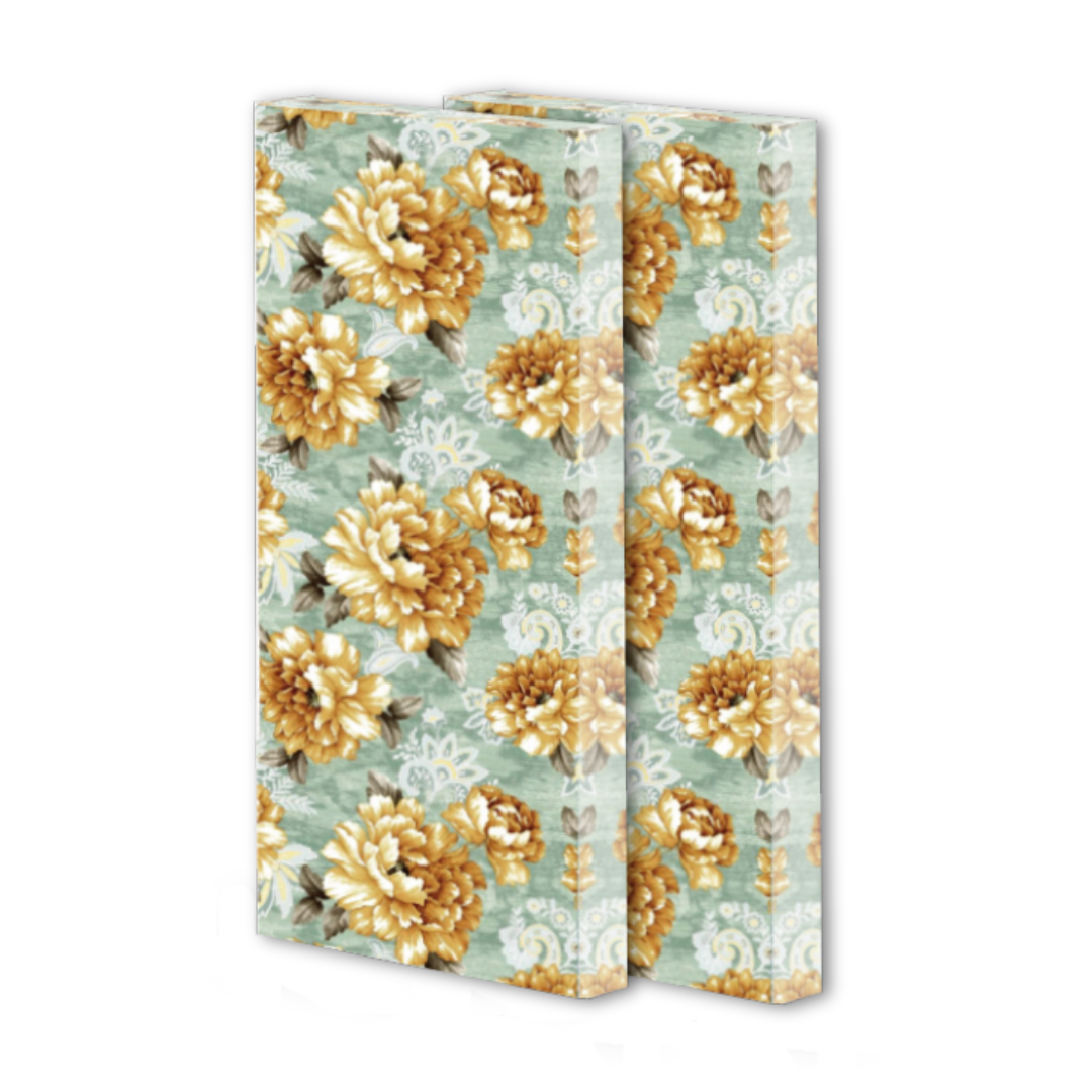 Timber Acoustics Soundproofing Floral Printed Art Panels For Wall, Room Acoustics for Music Studios, Home Theatres, Residential Spaces (2' x 4')