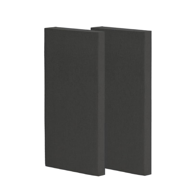 Timber Acoustics Sound Absorption Panels, Room Acoustics & Soundproofing for Music Studios, Home Theatres 2' x 4' x 2" [SET OF 2]