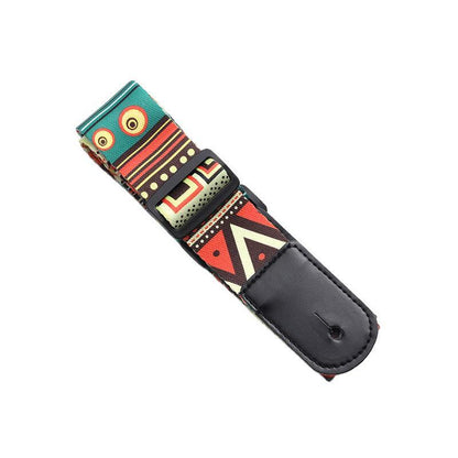 Multicolor Crossbody Guitar and Ukulele Strap