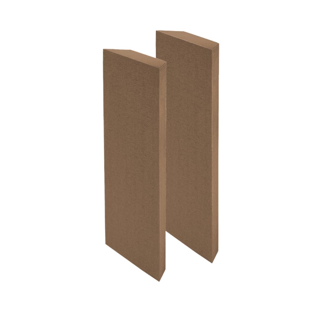 Timber Acoustics Corner Bass Traps, Room Acoustics & Soundproofing (2' x 4' x 5") [SET OF 2]