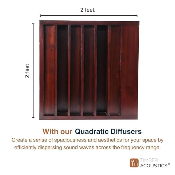 Timber Acoustics QRD Sound Diffusers, Room Acoustics & Sound Diffusion