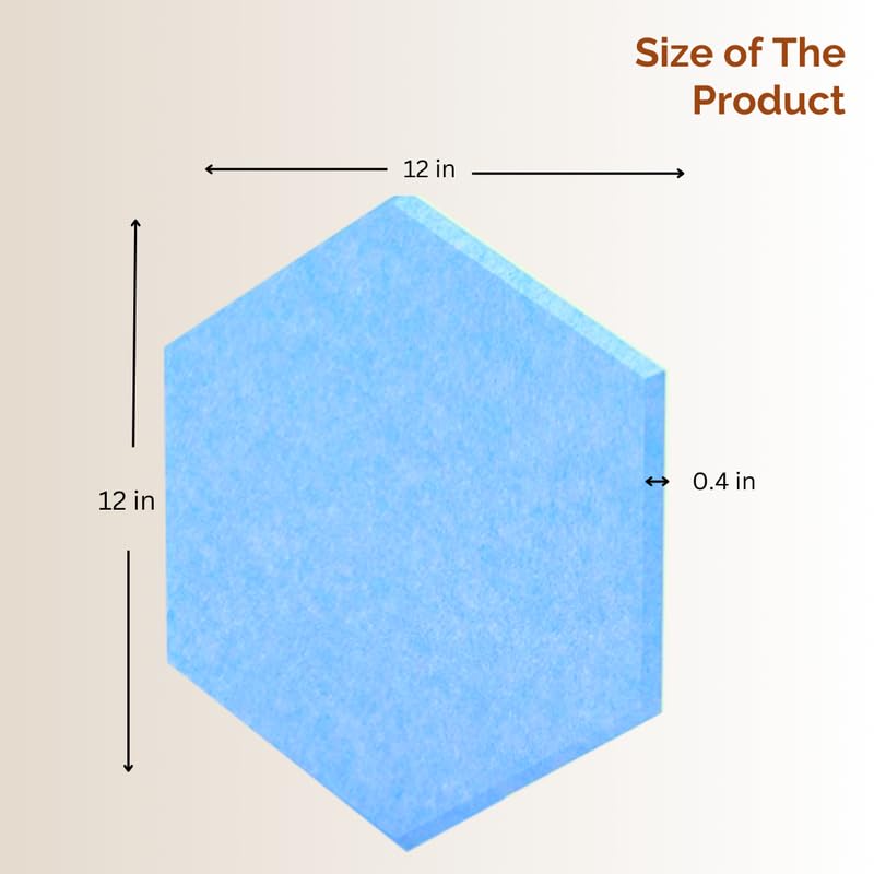 Timber Acoustics HEXAGON PET Panels, Room Acoustics & Soundproofing