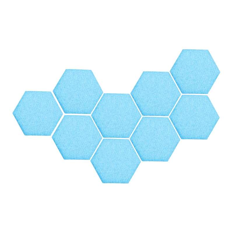 Timber Acoustics HEXAGON PET Panels, Room Acoustics & Soundproofing