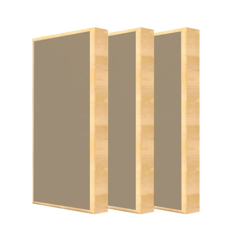 Timber Acoustics Wooden Frame Acoustic Panels, Room Acoustics & Soundproofing for Music Studios, Home Theatres [SET OF 3]