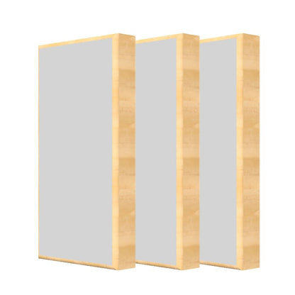 Timber Acoustics Wooden Frame Acoustic Panels, Room Acoustics & Soundproofing for Music Studios, Home Theatres [SET OF 3]