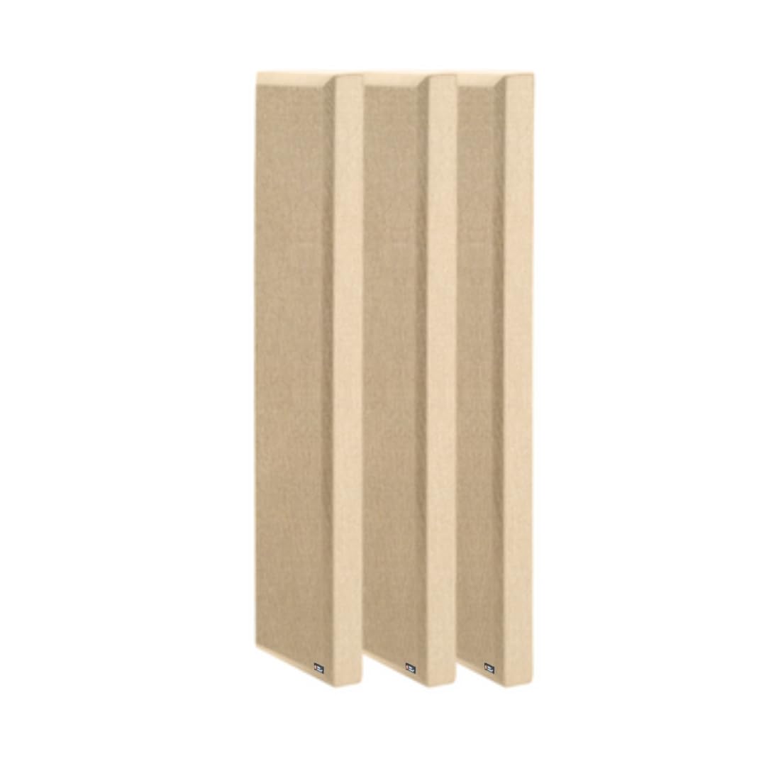 Timber Acoustics Bevelled Edge Sound Absorption Panels, Room Acoustics & Soundproofing[SET OF 3]