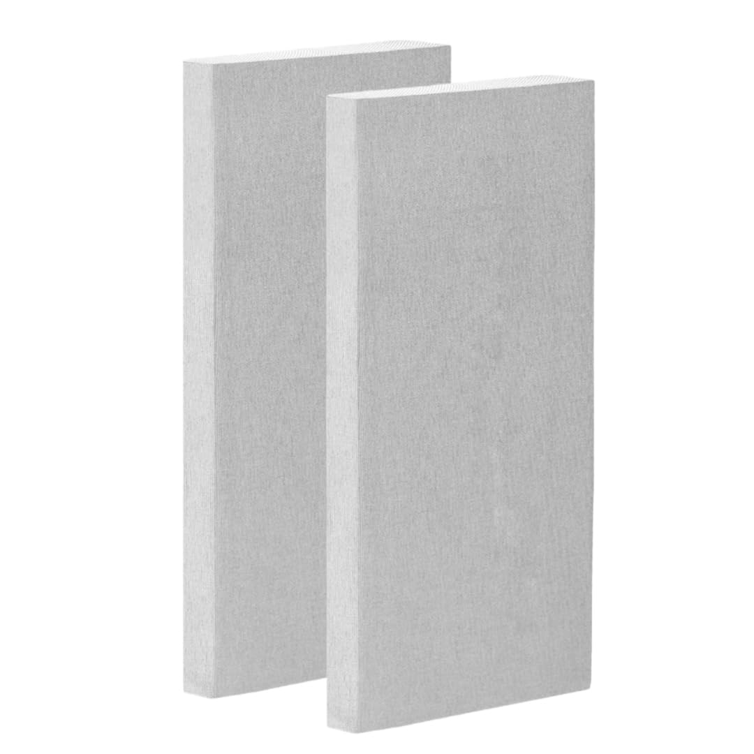 Timber Acoustics Sound Absorption Panels, Room Acoustics & Soundproofing for Music Studios, Home Theatres 20"x40"x3" (SET OF 2)