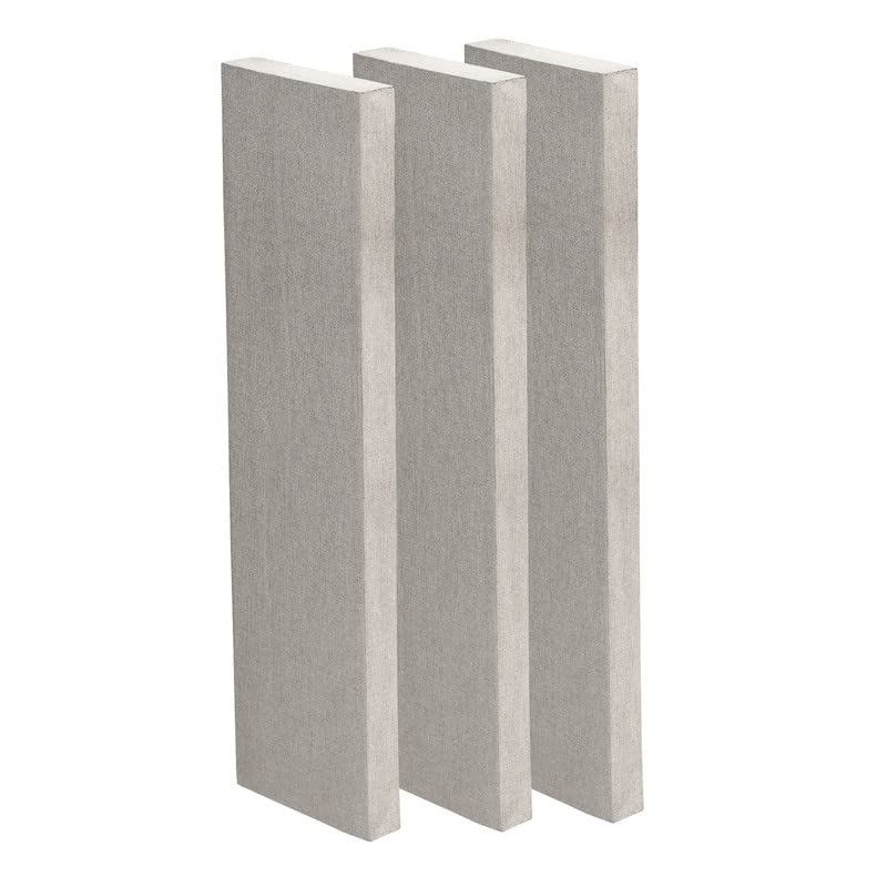 Timber Acoustics X14 Absorption Panels, Room Acoustics & Soundproofing for Music Studios, Home Theatres 1'x4'x3" [SET OF 3]