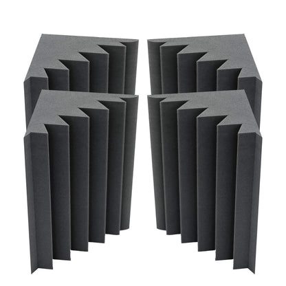 Timber Acoustics Corner Bass Trap Foam, Room Acoustics & Soundproofing (24" x 12" x 18")