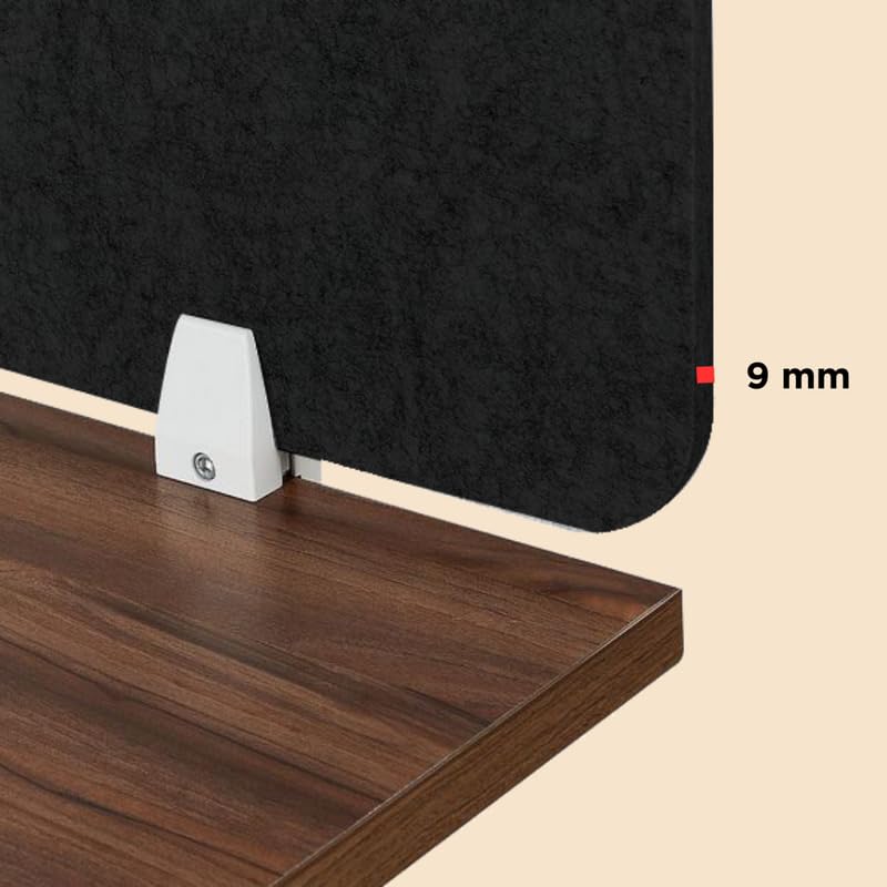 Timber Acoustics Acoustic Desk Divider, Office Acoustics & Soundproofing (16” x 36”)