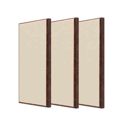 Timber Acoustics External Frame Acoustic Panels, Room Acoustics & Soundproofing (WALNUT) [SET OF 3]