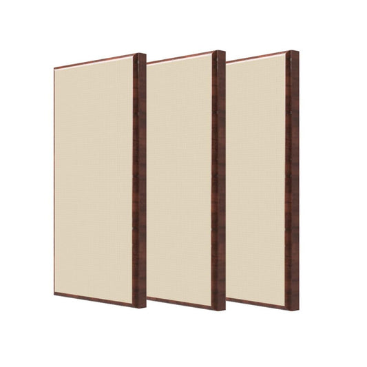 Timber Acoustics External Frame Acoustic Panels, Room Acoustics & Soundproofing (WALNUT) [SET OF 3]