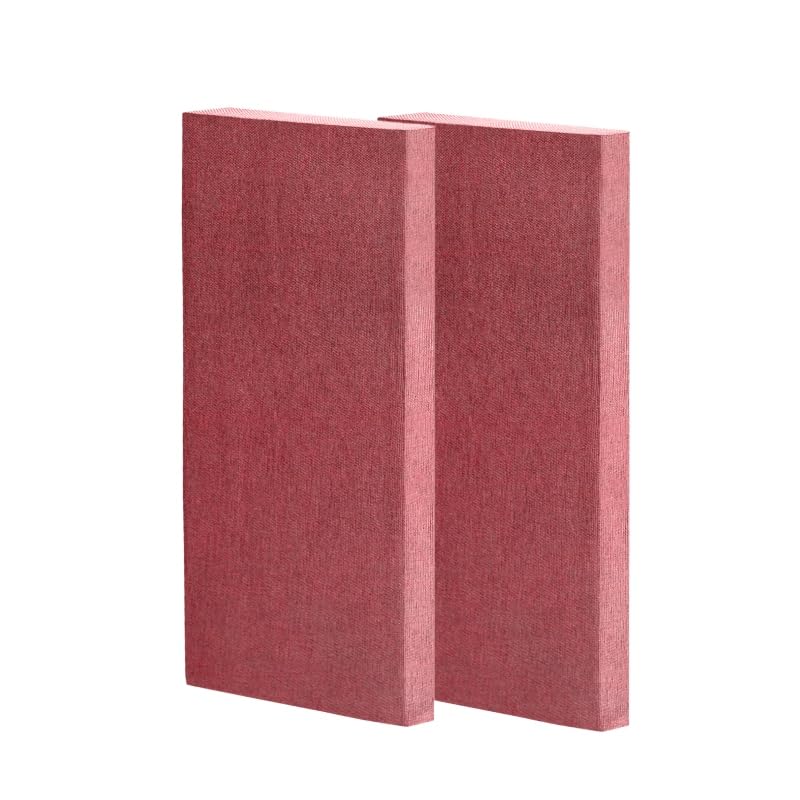 Timber Acoustics Sound Absorption Panels, Room Acoustics & Soundproofing for Music Studios, Home Theatres 2' x 4' x 2" [SET OF 2]