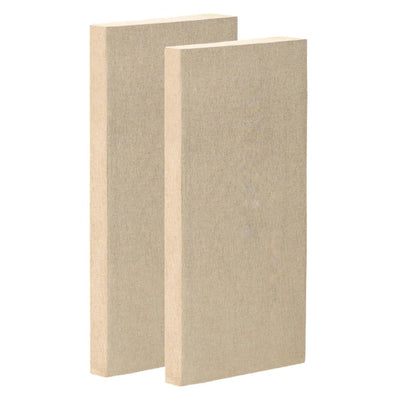 Timber Acoustics Sound Absorption Panels, Room Acoustics & Soundproofing for Music Studios, Home Theatres 20"x40"x3" (SET OF 2)