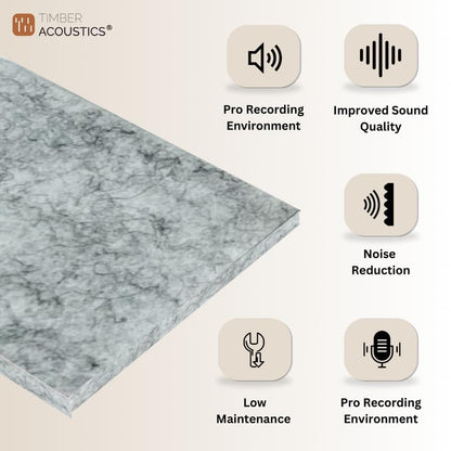 Timber Acoustics PET Soundproof Acoustic Wall Panels, Room Acoustics & Soundproofing