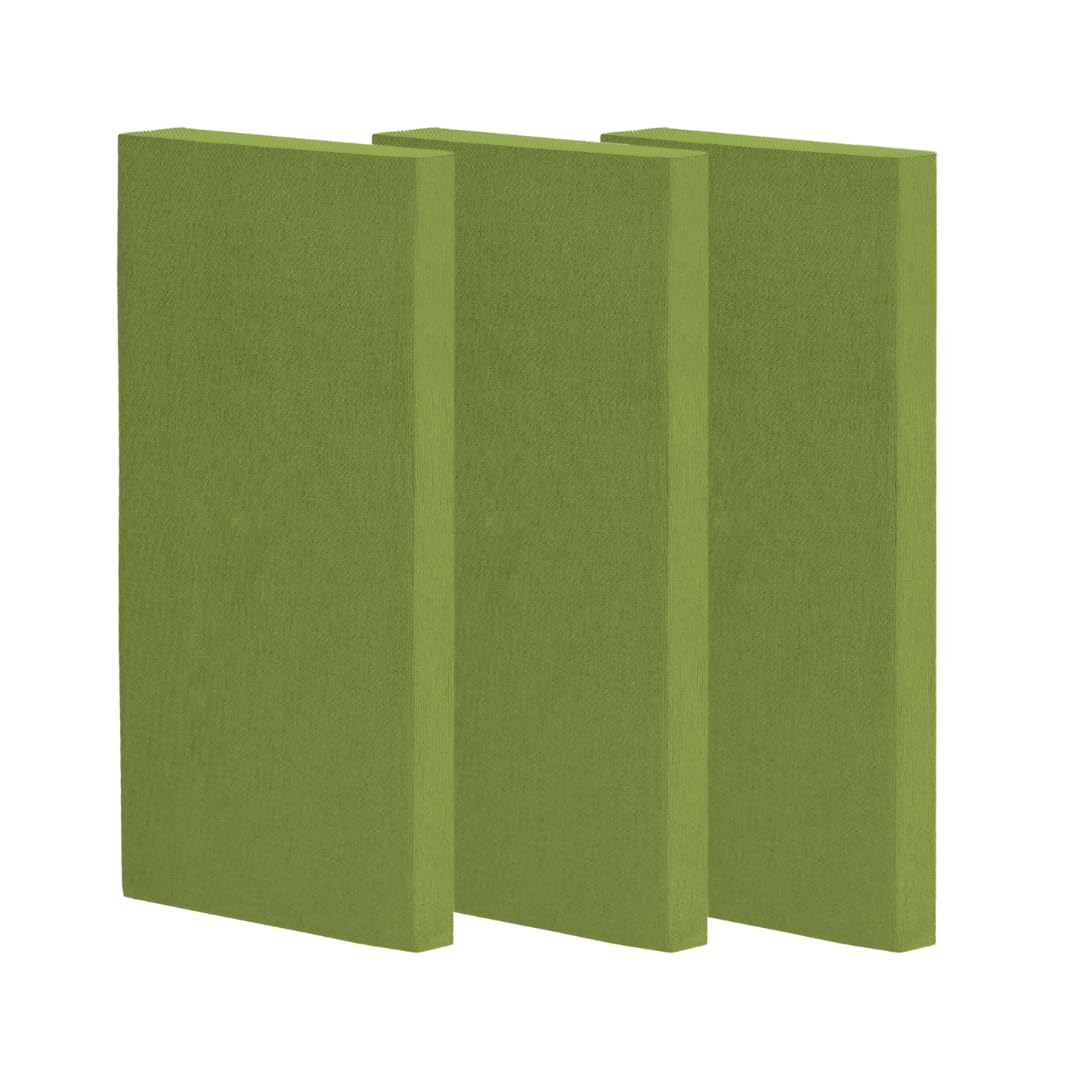 Timber Acoustics Absorption Panels, Room Acoustics & Soundproofing For Music Studios, Home Theatres (2' x 4' x 3") [SET OF 3]