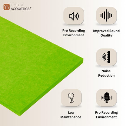 Timber Acoustics PET Soundproof Acoustic Wall Panels, Room Acoustics & Soundproofing