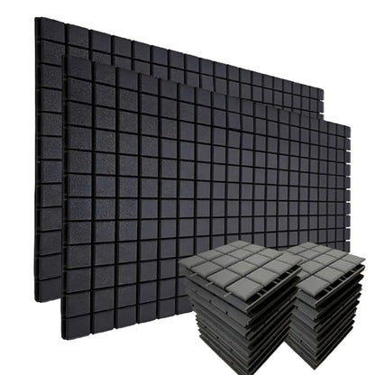 Timber Acoustics Turbo Foam Panels, Room Acoustics & Soundproofing for Music Studios, Home Theatres (12" x 12" x 2")