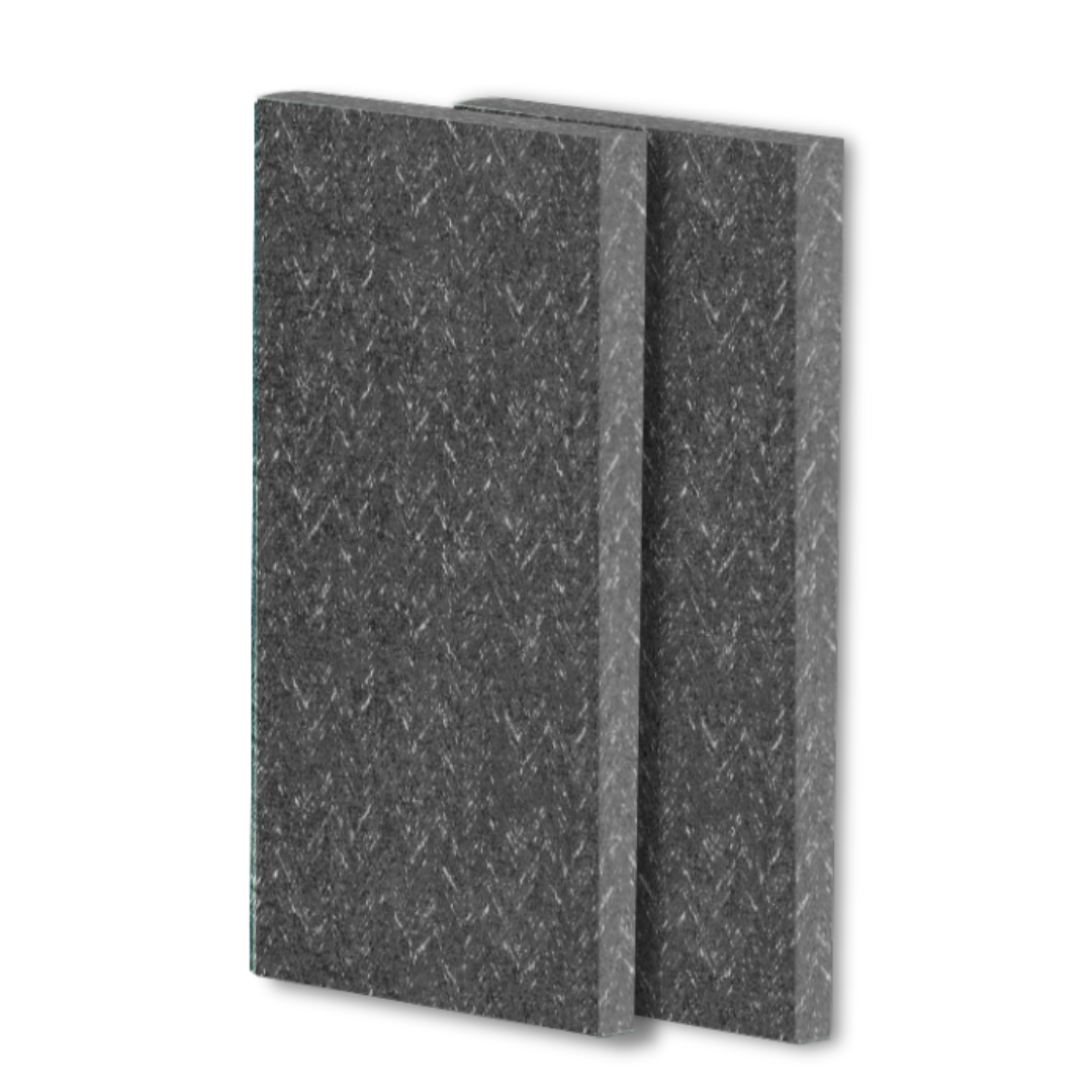 Timber Acoustics Soundproofing Textured Printed Art Panels For Wall, Room Acoustics for Music Studios, Home Theatre or Residential Spaces (2' x 4')