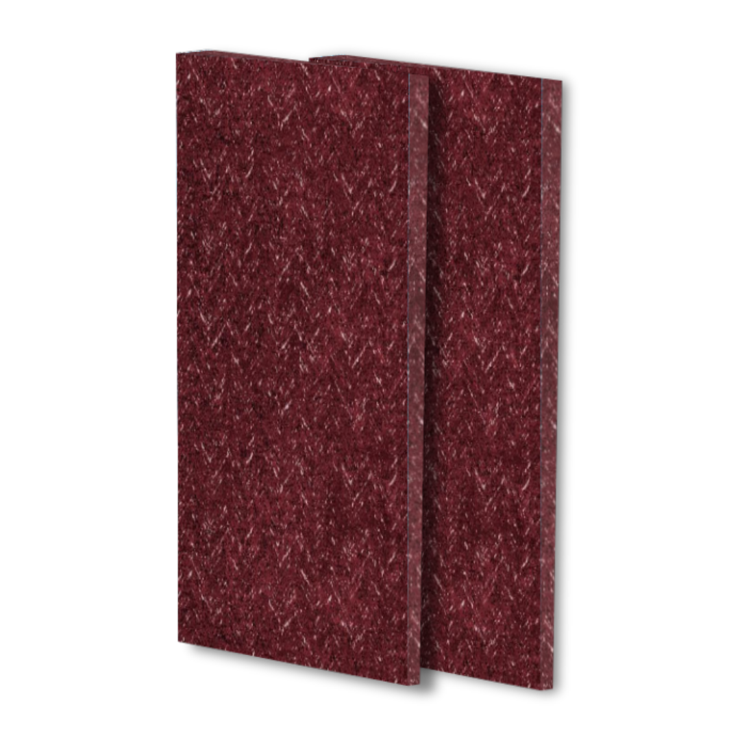 Timber Acoustics Soundproofing Textured Printed Art Panels For Wall, Room Acoustics for Music Studios, Home Theatre or Residential Spaces (2' x 4')