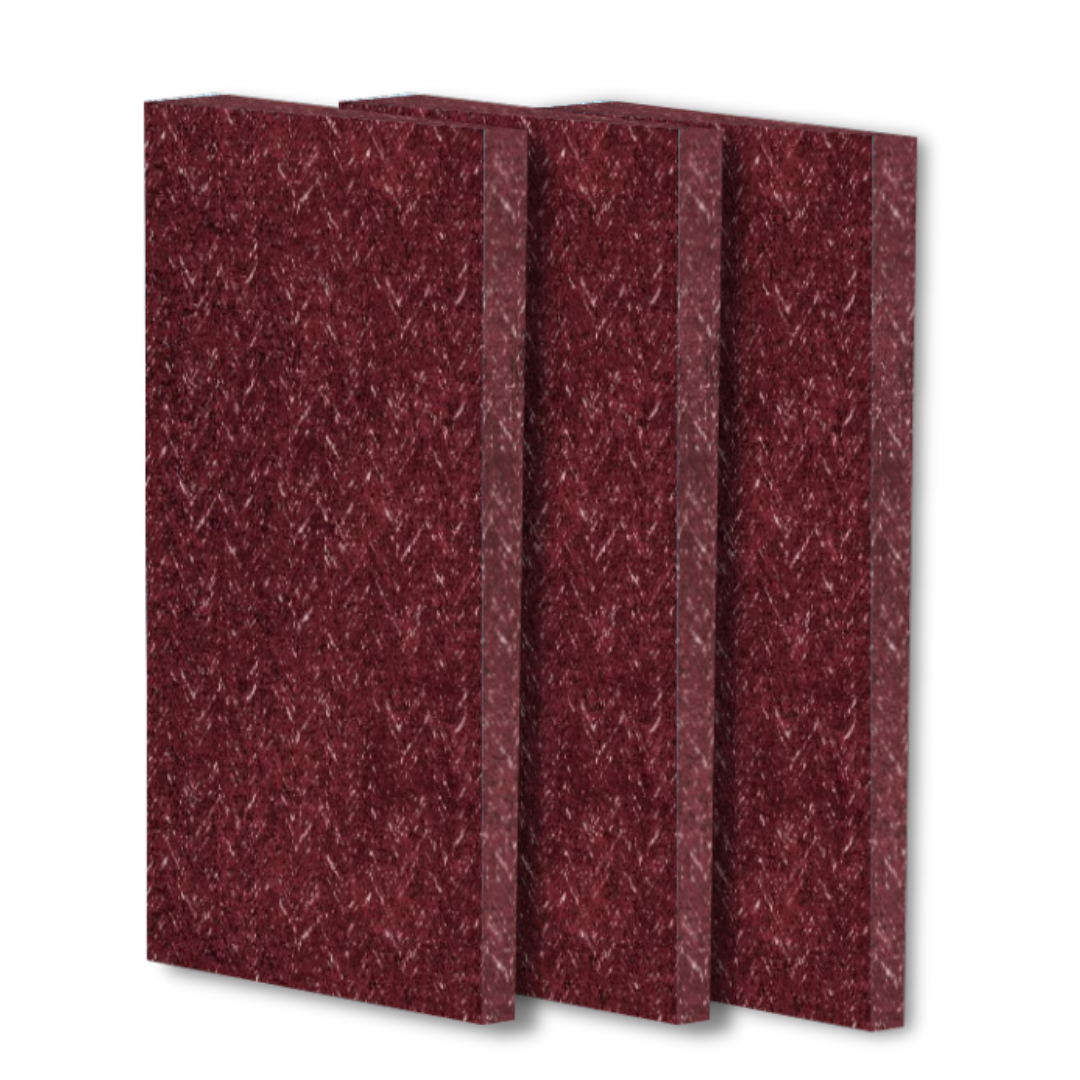 Timber Acoustics Soundproofing Textured Printed Art Panels For Wall, Room Acoustics for Music Studios, Home Theatre or Residential Spaces (2' x 4')