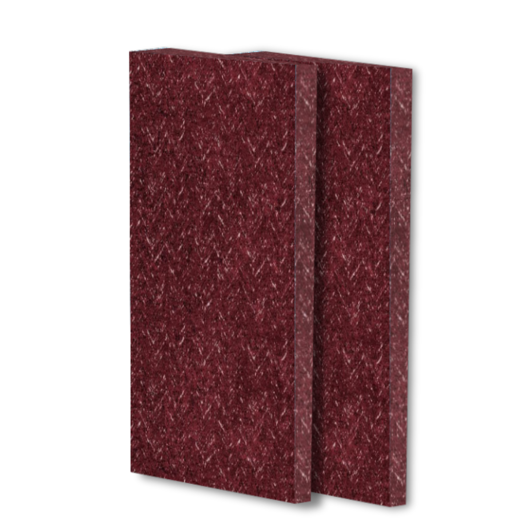 Timber Acoustics Soundproofing Textured Printed Art Panels For Wall, Room Acoustics for Music Studios, Home Theatre or Residential Spaces (2' x 4')