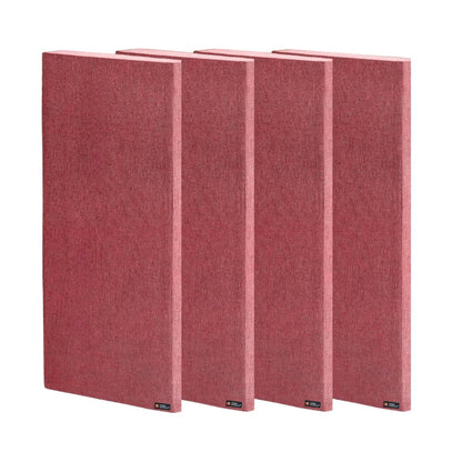 Timber Acoustics Sound Absorption Panels, Room Acoustics & Soundproofing for Music Studios, Home Theatres 2' x 4' x 1" [SET OF 4]