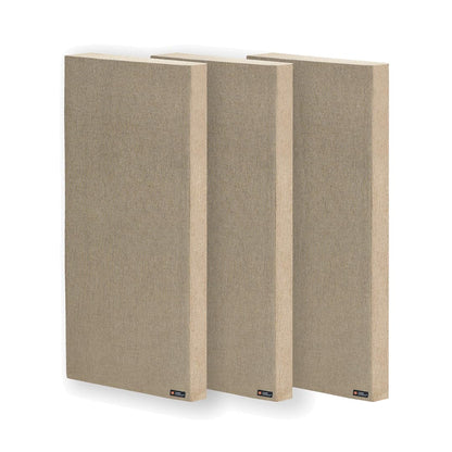 Timber Acoustics Absorption Panels, Room Acoustics & Soundproofing For Music Studios, Home Theatres (2' x 4' x 3") [SET OF 3]