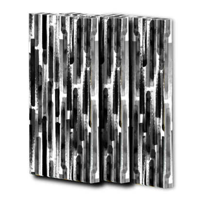 Timber Acoustics Soundproofing Abstract Printed Art Panels For Wall, Room Acoustics & Soundproofing for Music Studios, Residential Places, Home Theatres (2' x 4')