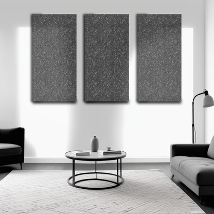 Timber Acoustics Soundproofing Textured Printed Art Panels For Wall, Room Acoustics for Music Studios, Home Theatre or Residential Spaces (2' x 4')